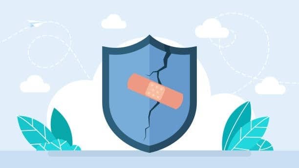 Cracked shield icon illustrating piercing the corporate veil for real estate LLCs