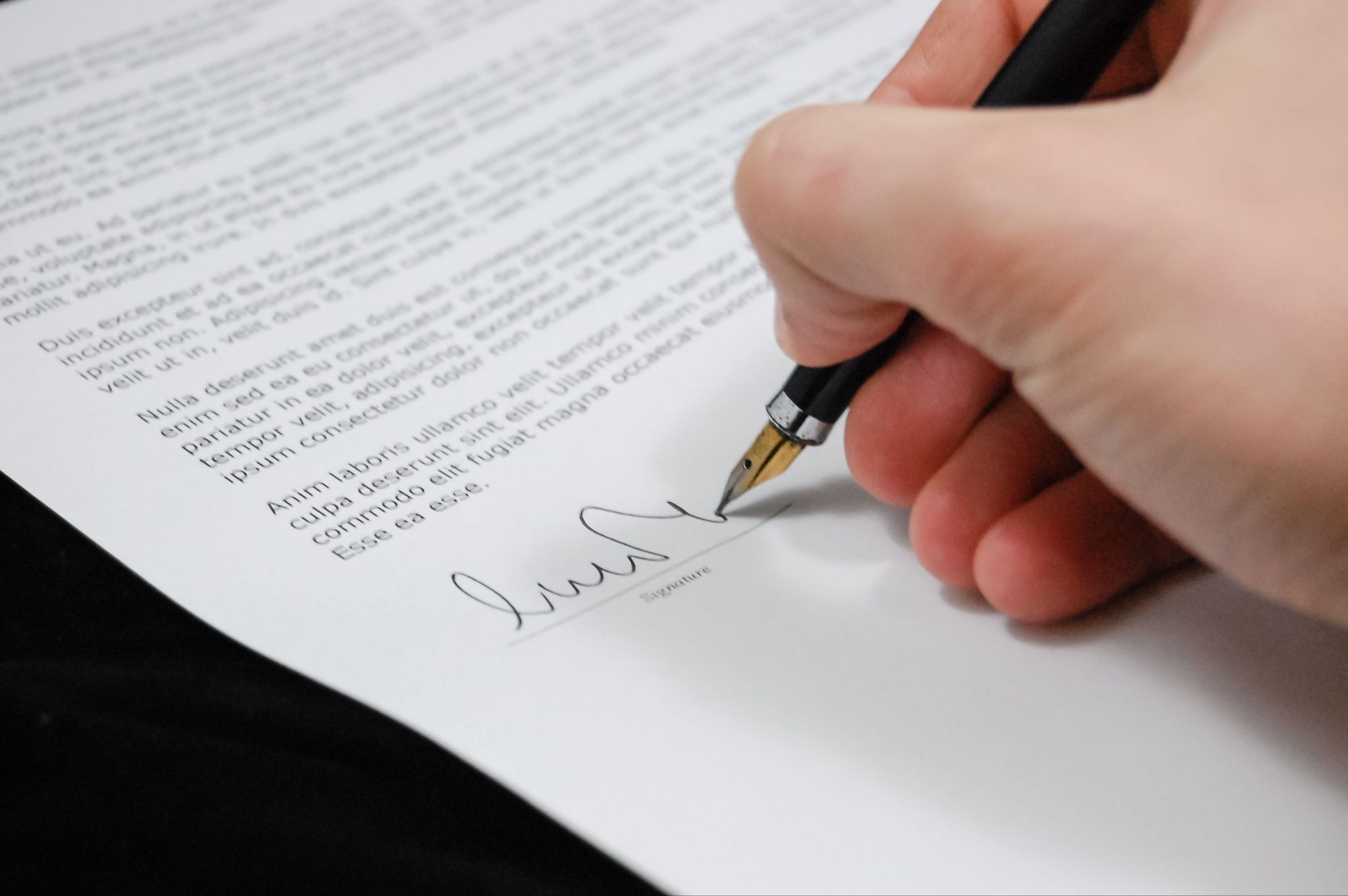 person signing the documentation for a legal document, either a will or a living trust