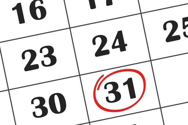 Calendar turned to December with the 31st circled to show that is the deadline.