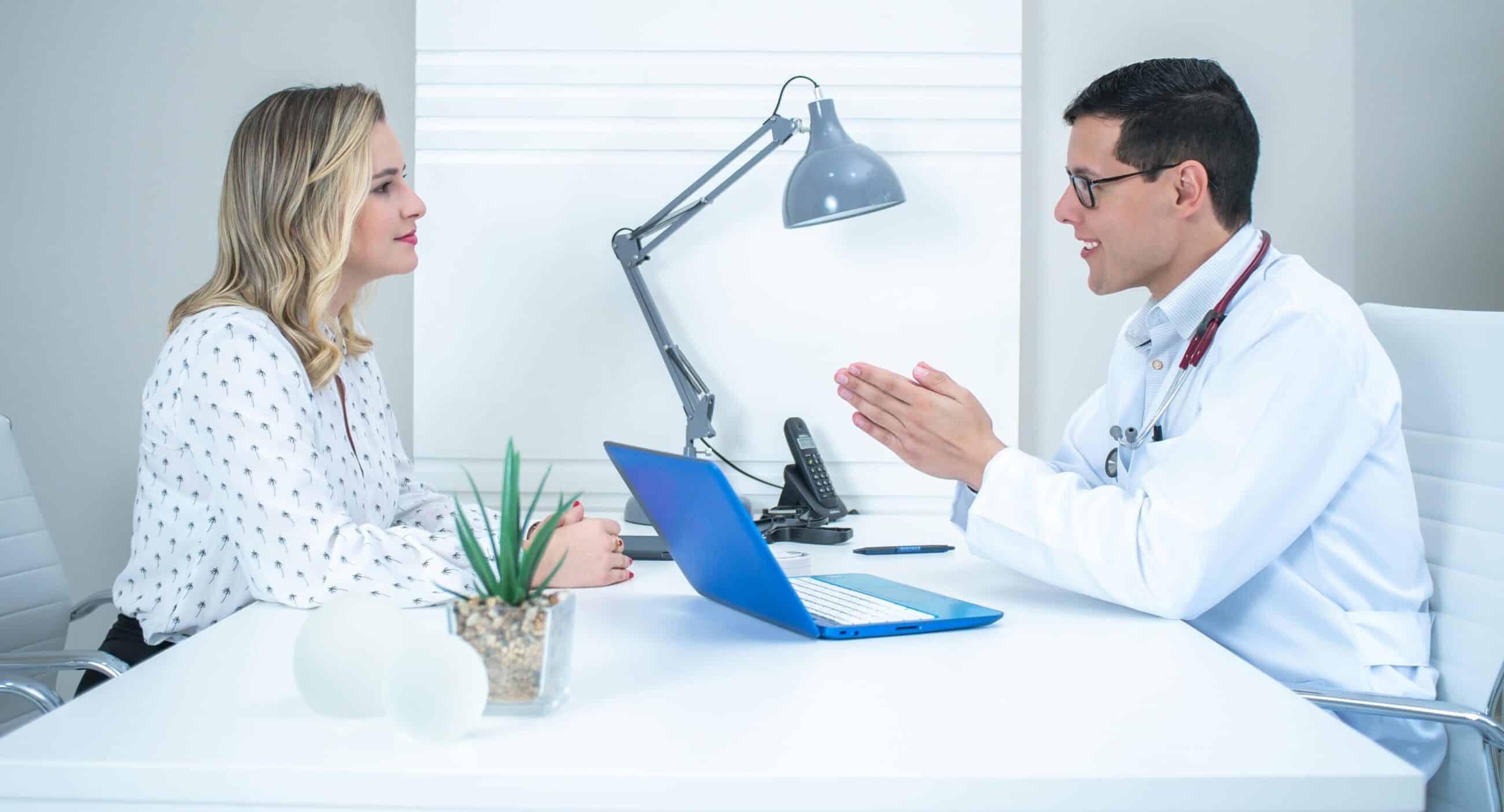 Medical professional focusing on patient care after securing practice assets